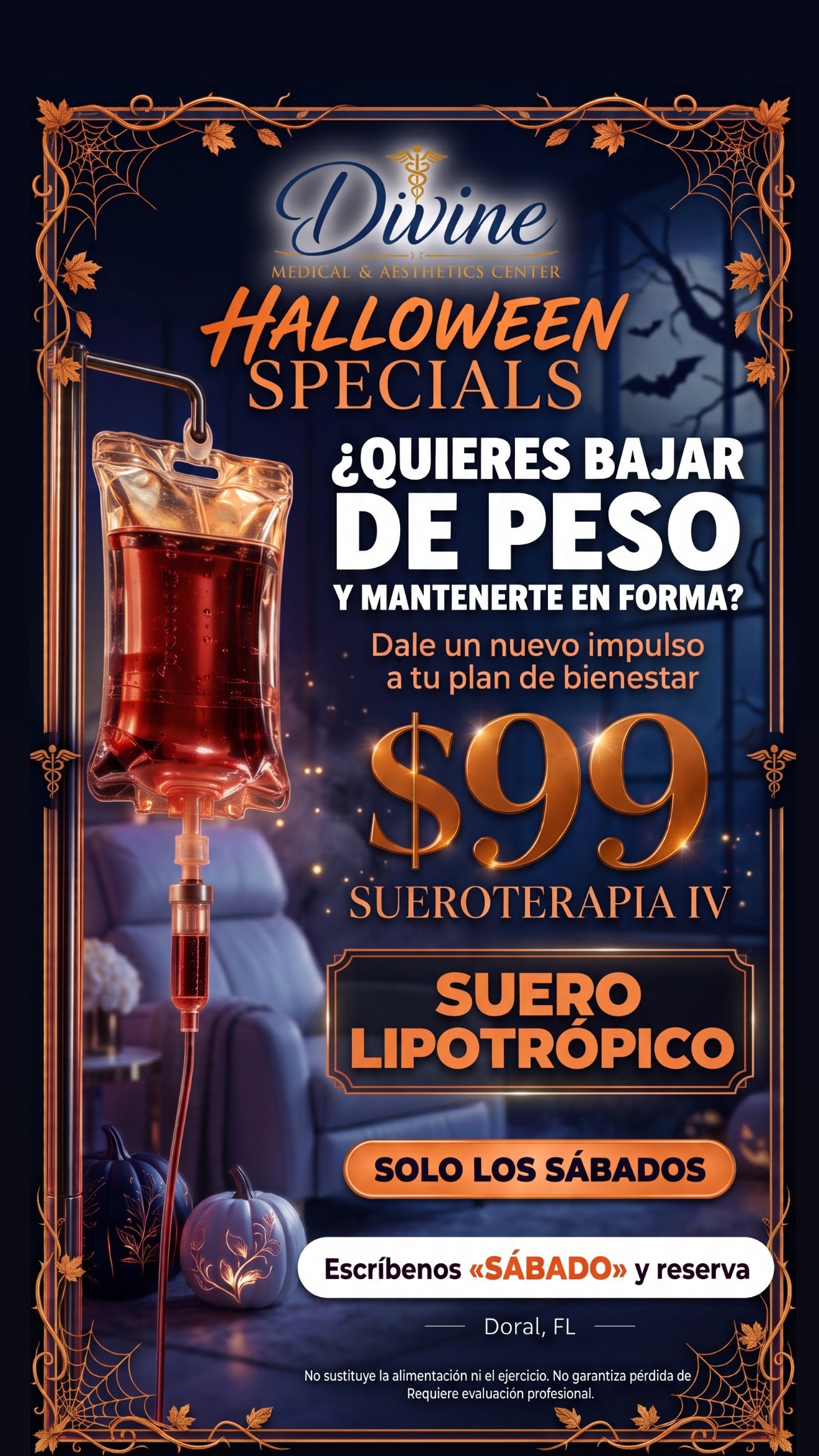 Suero Lipotrópico — Promoción de los sábados